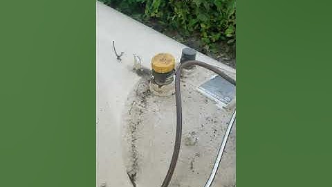 Techamor Y201 combustible gas detector finds a gas leak