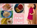 Lose 3-6 kgs & build immunity || 1 week diet plan || Vegetarian/Non vegetarian || Ashtrixx