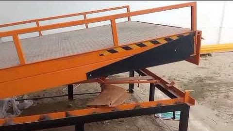 Dock Leveler at Client Site Demo by JOIST Material Handling 
