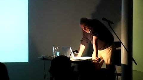Experimental Repetitions: The Art of Re-enactment - discussion with Steve Rushton - 13/11/2008
