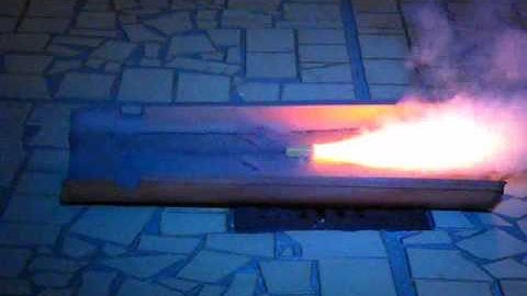 Solid Propellant Burning Test
