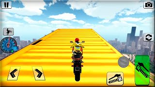Bike Impossible Tracks Drive 3D - Motorcycle Stunts Android Gameplay screenshot 3