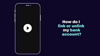 How do I link or unlink my bank account?