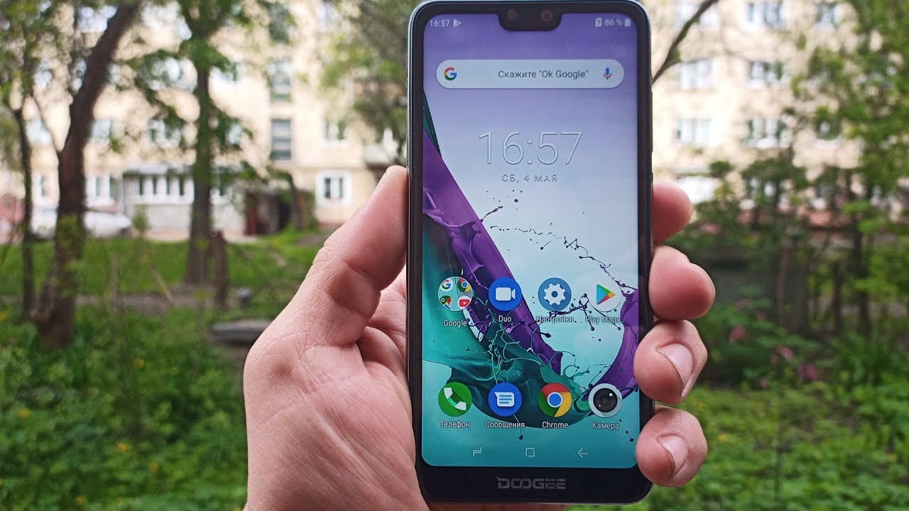 DOOGEE N10 (Y7) Распаковка и первый взгляд на отличную" бюджетку")))