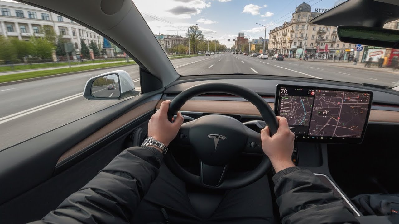Tesla Model Y - POV Test Drive - YouTube