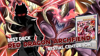 The BEST RED DRAGON ARCHFIEND Deck to play in Rank! RDA BYSTIAL CENTURION | YUGIOH MASTER DUEL
