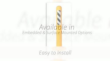 Fixed Traffic Bollards | Vehicle Collision Barrier Post