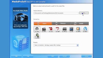 MediaProSoft Free MP4 to AVI Converter demonstration