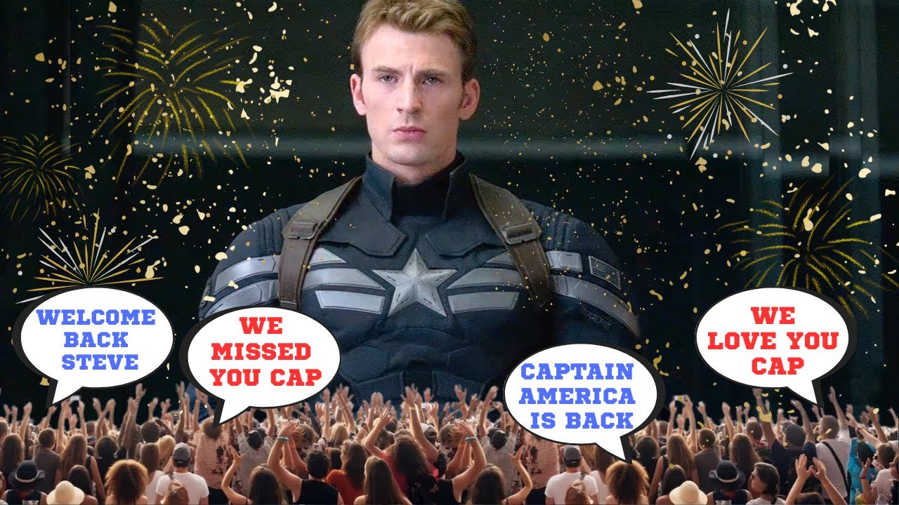 Фанаты ОТМЕЧАЮТ возвращение Стива Роджерса в киновселенную Marvel в фильме «Мстители: Судный день»!!