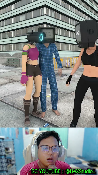 OH MY GOD, TVMAN AND CAMERAWOMAN HUGGED, AND TVWOMAN ALMOST CAUGHT IT, GUY! #gamingin #skibiditoilet