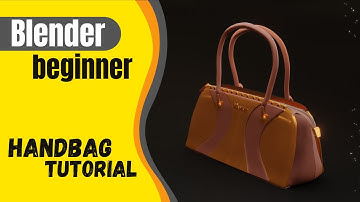 Modeling a handbag | blender beginner tutorial