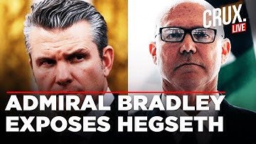 LIVE | Hegseth In Trouble After Admiral