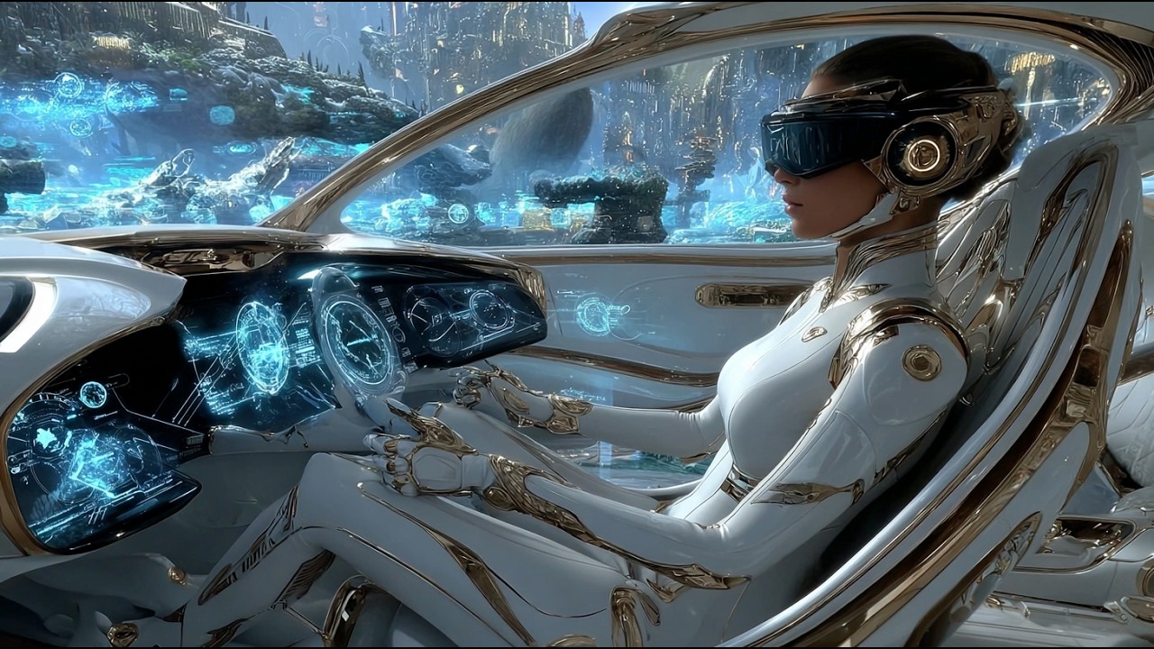 The Most Beautiful Futuristic Cosmic World You'll Ever See - YouTube