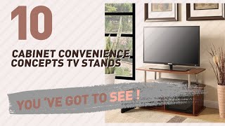 Convenience Concepts Designs2Go Deluxe 2-Door TV Stand with Cabinets for TVs up to 36″, Multiple Colors Cabinet Convenience Concepts TV Stands // New & Popular 2017