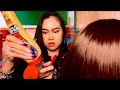 ASMR Girl In Back of Class Plays In Your Hair + Lays Ur Edges | Uplifting Calming U | Hair Roleplay
