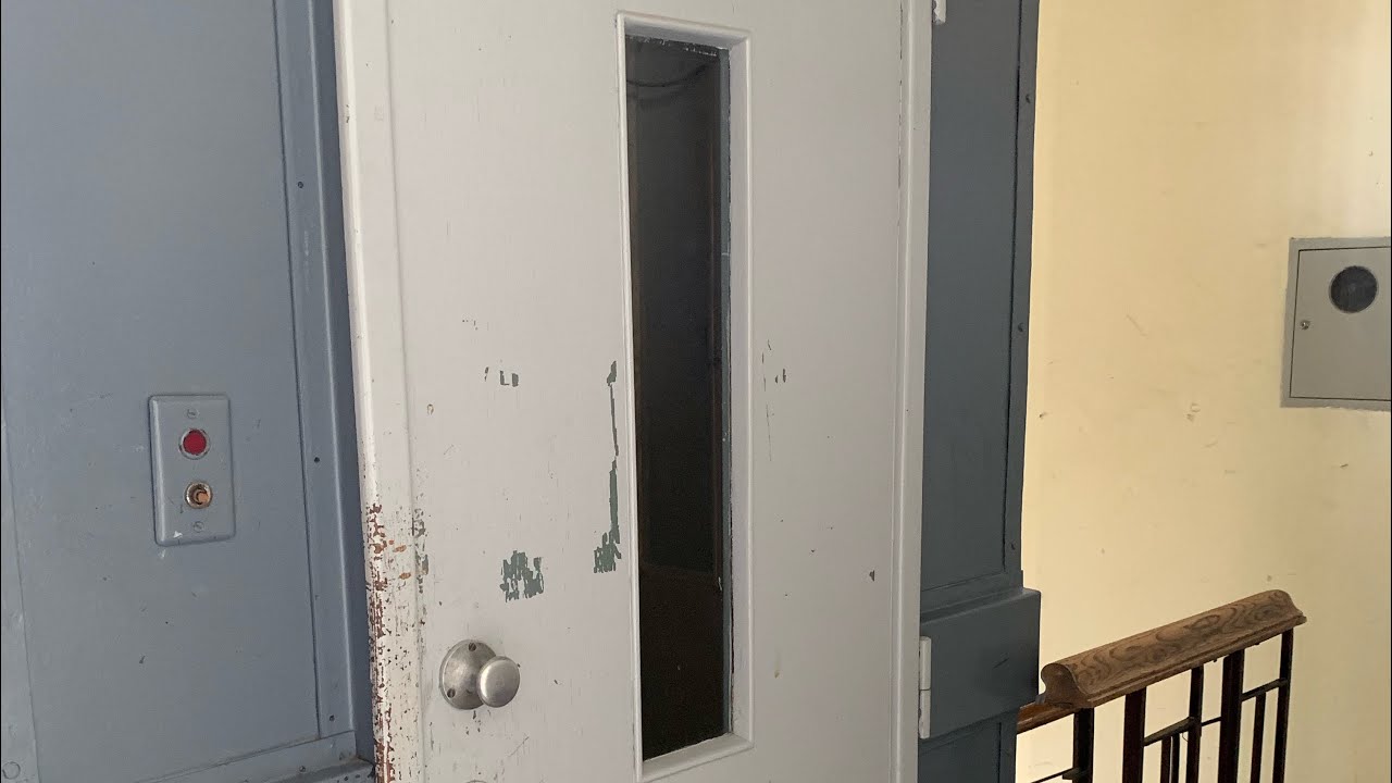 Przedwojenna winda nieznanego producenta ul. Łobzowska 52 Kraków 🇵🇱