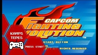 Capcom Fighting Evolution/Jam -Intro (CAPCOM, XBOX, 2005)