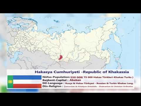 Видео: Rusya'ya bağlı Özerk Türk Cumhuriyetleri - Autonomous Turkic Republics of Russia