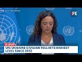 UN Warns Ukraine Civilian Toll Hits Highest Level Since March 2022