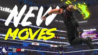 Wwe 2K19 Amazing New Moves & Animations