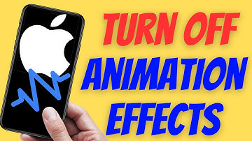 How to Turn Off Animation Effects on iPhone or iPad (iOS)