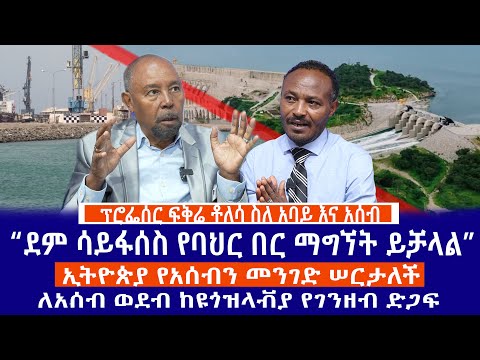 ደም ሳይፋሰስ የባህር በር ማግኘት ይቻላል ኢትዮጵያ የአሰብን መንገድ ሠርታለች ለአሰብ ወደብ ከዩጎዝላቭያ የገንዘብ ድጋፍ