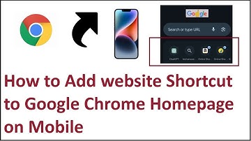 How to Add website Shortcut to Google Chrome Homepage on Mobile