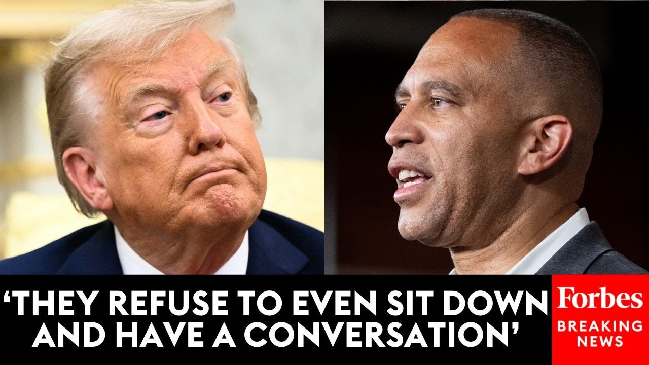 JUST IN: Hakeem Jeffries Torches Donald Trump For Cancelling Meeting On Government Funding