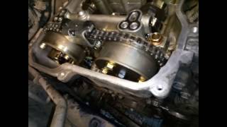 Замена цепи ГРМ Toyota Corolla 150 {1ZR-FE} видео Замена ГРМ Тойота