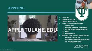 Tulane University Info Session