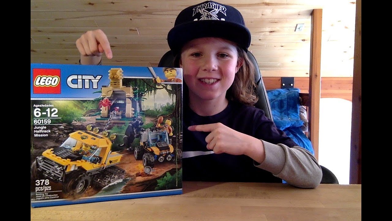 LEGO CITY - JUNGLE HALFTRACK MISSION 