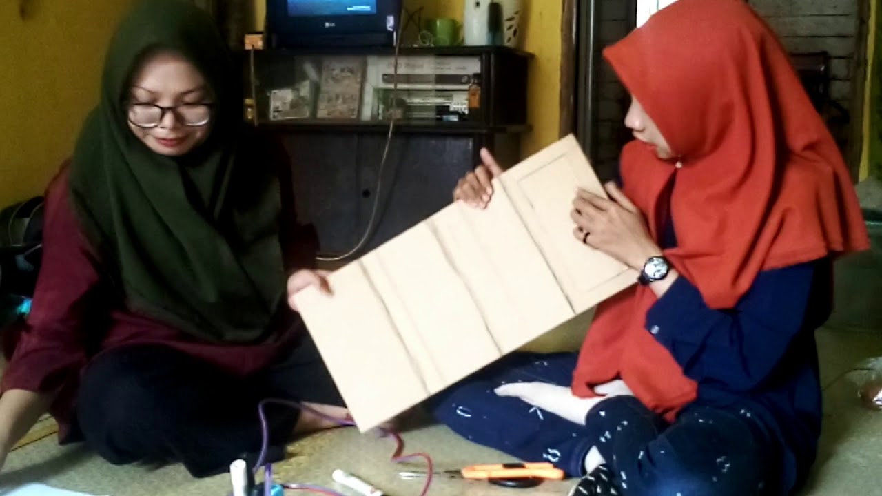  Lampu  Tidur  dari  Kardus  Rainbow Clipboard Lamp YouTube