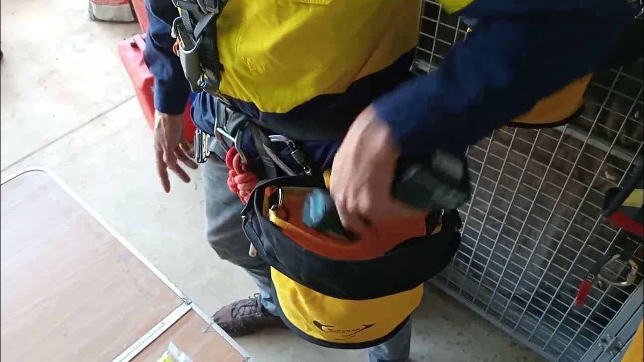 Wingman rope access tool bags. We're proud to present our 'Little Wing