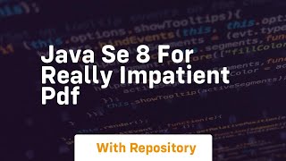 java se 8 for really impatient pdf