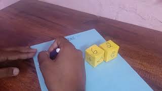 Learning addition through simple fun dice games 