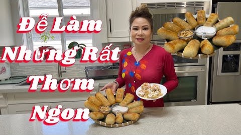 83 - Bánh Chuối Cuộn Nếp Nướng Trộn Nước Cốt Dừa Rất Thơm Ngon