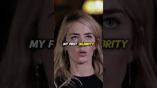 Emily & John Reveal Their First Celebrity Crushes😂❤️ #emilyblunt #johnkrasinski #shorts