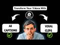 Add Captions and Make Viral Clips Easily – Opus AI Clip Review