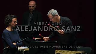 Micro secuencia. Compositor Karolis Biveinis. Vibráfono Alejandro Sanz. Grupo Instrumental Siglo XX.