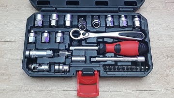 Parkside Socket Set Unboxing Review