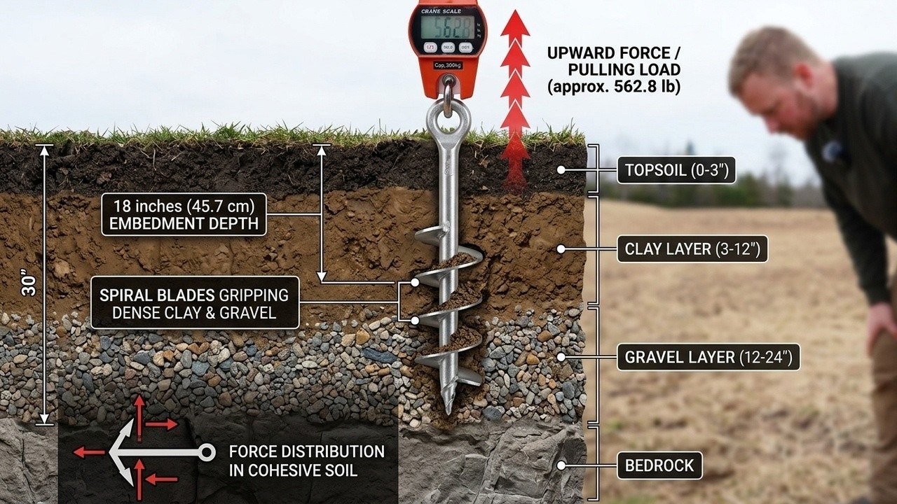 We Tested Three Earth Anchors Until One Broke Our Scale