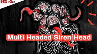 Multi-Headed Siren Head Monster Evolution of Siren Head | #Dangerzone