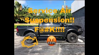 Ram Rebel Air Ride Issues | Service Air Ride Suspension | Fuse or Compressor check.