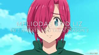 Nanatsu no Taizai Season 2 Ending 1 Beautiful-Anly (Meliodas and Liz)