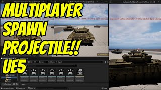 Multiplayer Tank Game Tutorial (8-Spawn Projectile) screenshot 3