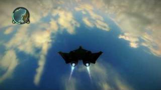 Just Cause 2 (fighter jet take off into loop-de-loop)