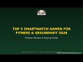 Top 5 Smartwatch Damen für Fitness & Gesundheit 2026 #ad #Shorts