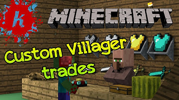 Minecraft | Tutorial - Summon a Villager with Custom Trading Options | [1.7]