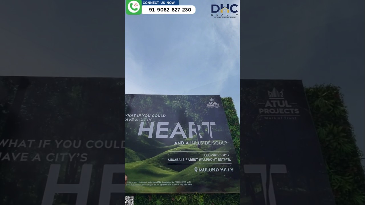 Atul Mulund Hills ! Call 9082827230 ! 2 BHK & 3 BHK @ 1.49 Cr ++ ! Mulund west ! Mumbai