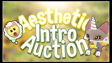 Aesthetic Intro auction! CLOSED 2022 READ DESC ~ 🌻|| Kittycor3